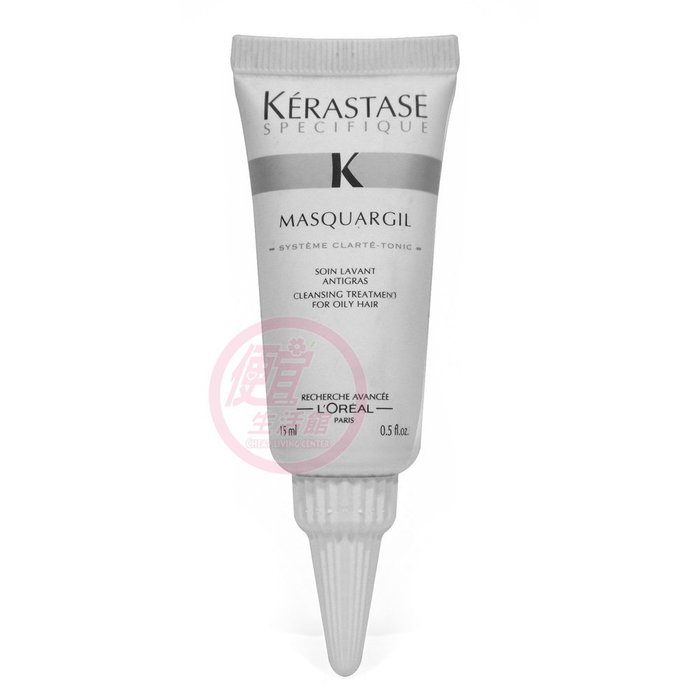 便宜生活館【頭皮調理】卡詩 KERASTASE 輕爽控油按摩凝膠15ml 油性頭皮專用 全新公司貨(可超取)