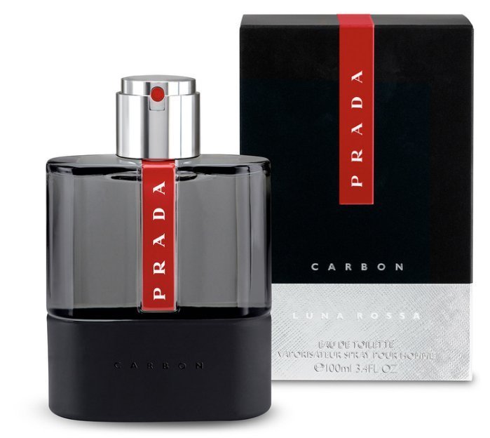 【香水】Prada luna rossa carbon 卓越勁黑 男性淡香水50ml 全新公司貨 (可超取)