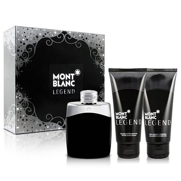 【活動組】MONTBLANC Legend 萬寶龍 傳奇經典100ml+鬍後乳+沐浴精禮盒 全新商品(可超取)