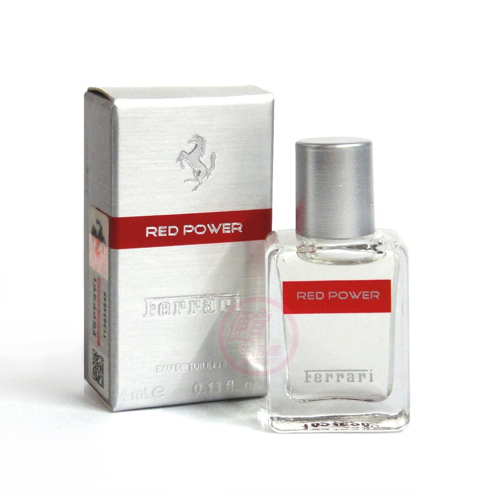 【香水】Ferrari 法拉利 Red Power 熱力 男性淡香水4ml 小香 全新公司貨 (可超取)