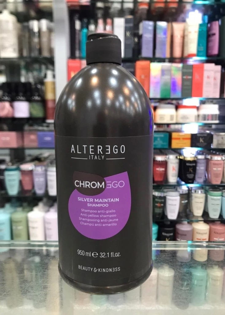 便宜生活館【洗髮精】艾特伊果 ALTEREGO 紫精靈恆彩矯色洗950ml 矯色/去黃橘/金髮、漂白髮和白髮的使用者,維持冷色調專用 全新公司貨 (可超取)
