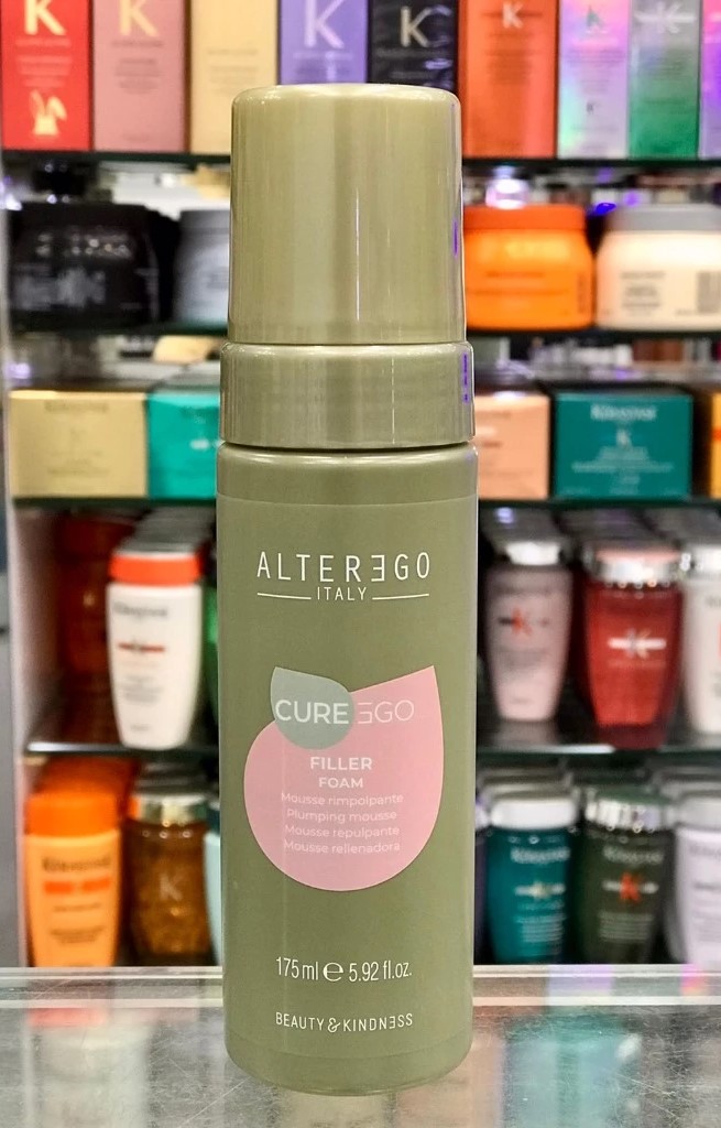 便宜生活館【免沖洗護髮】艾特伊果 ALTEREGO 逆齡奢華慕斯175ml 保濕/豐盈蓬鬆感/柔順光滑(適合細軟髮質,提升髮量感與改善毛躁問題的使用者 全新公司貨 (可超取)