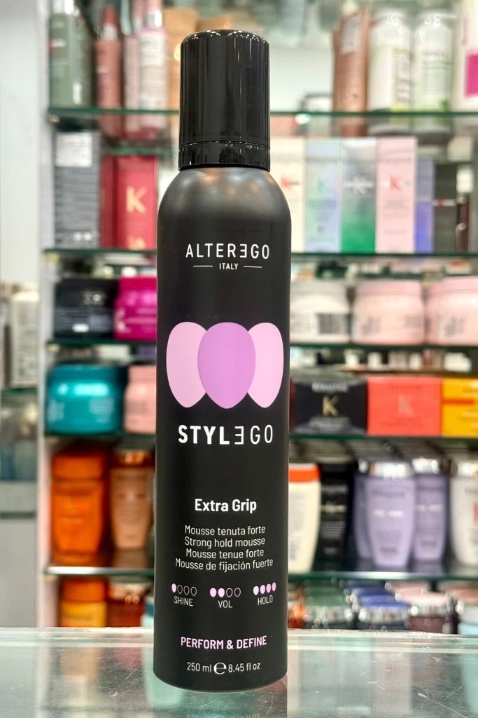 便宜生活館【造型品】艾特伊果 ALTEREGO 抓力狂魔造型慕斯250ml 強力支撐/抗毛/塑型捲度專用 全新公司貨 (可超取)