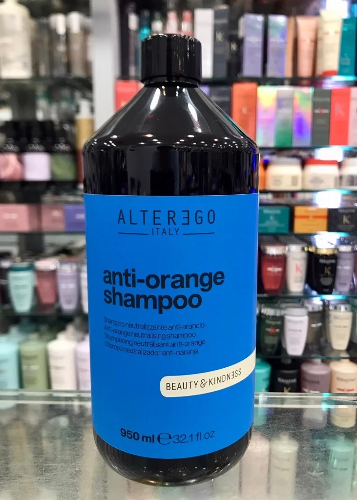 便宜生活館【洗髮精】艾特伊果 ALTEREGO 藍精靈恆彩矯色洗950ml 染棕髮或需要去除橘色調的髮質,延長冷色調髮色效果的使用者 全新公司貨 (可超取)