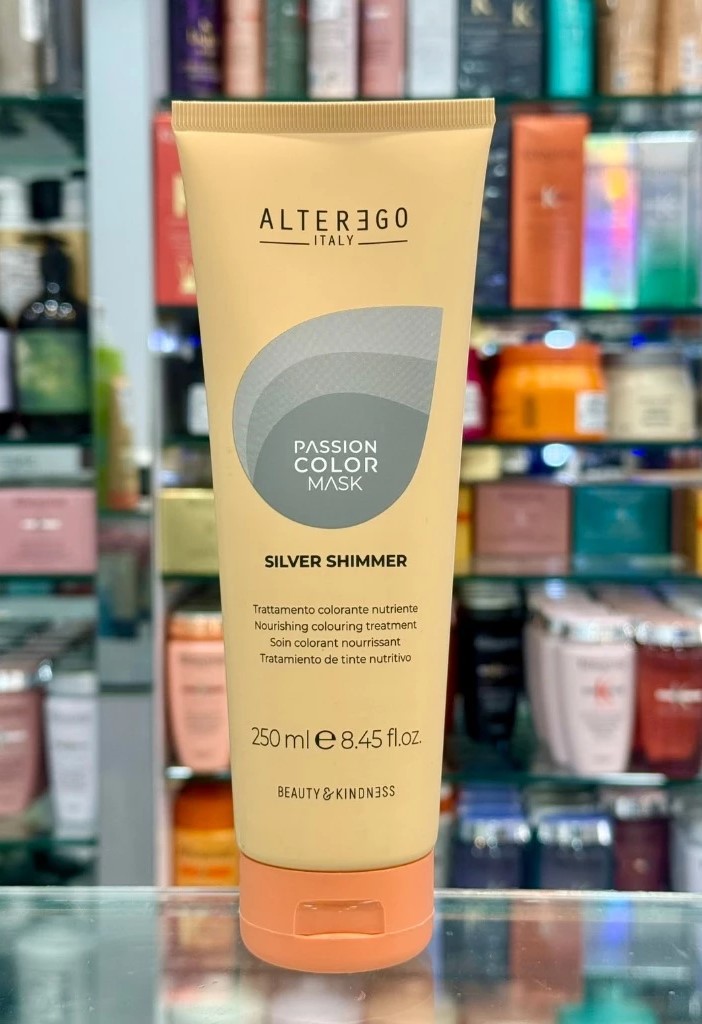 便宜生活館【深層護髮】艾特伊果 ALTEREGO 激色髮膜 染後髮專用 250ML 銀色微光 SILVER SHIMMER (舊:銀灰 ARGENTO) 全新公司貨 (可超取)
