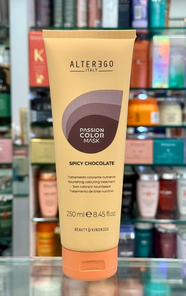 便宜生活館【深層護髮】艾特伊果 ALTEREGO 激色髮膜 染後髮專用 250ML 辣可可 SPICY CHOCOLATE 全新公司貨 (可超取)