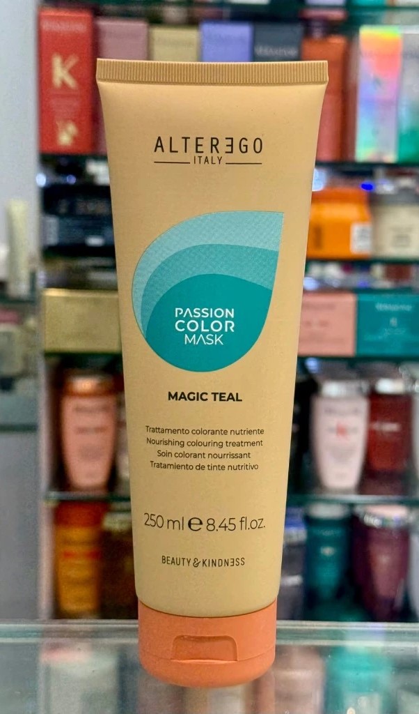 便宜生活館【深層護髮】艾特伊果 ALTEREGO 激色髮膜 染後髮專用 250ML 孔雀藍 MAGIC TEAL 全新公司貨 (可超取)