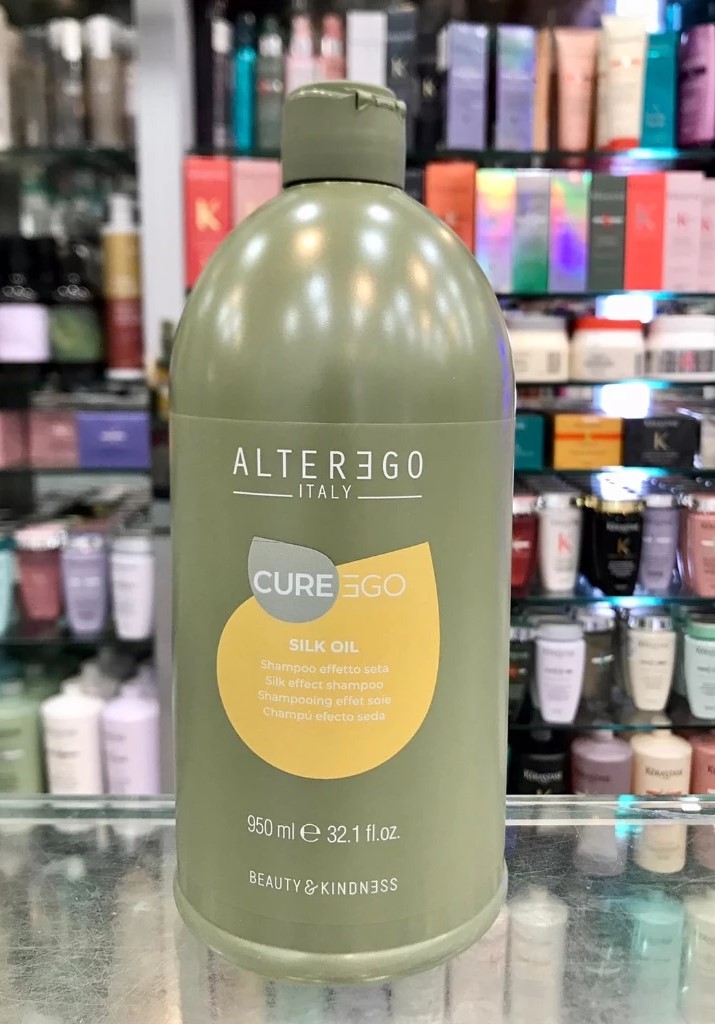 便宜生活館【洗髮精】艾特伊果 ALTEREGO 閃閃精萃洗髮露950ml 適合乾燥、毛躁及有自然捲的髮質。提升髮絲光澤,打造柔順絲滑效果專用 全新公司貨 (可超取)