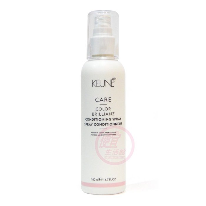 便宜生活館【免沖洗護髮】肯葳 KEUNE C6持色完美素140ml (粉紅CB) 針對染後髮質專用 全新公司貨