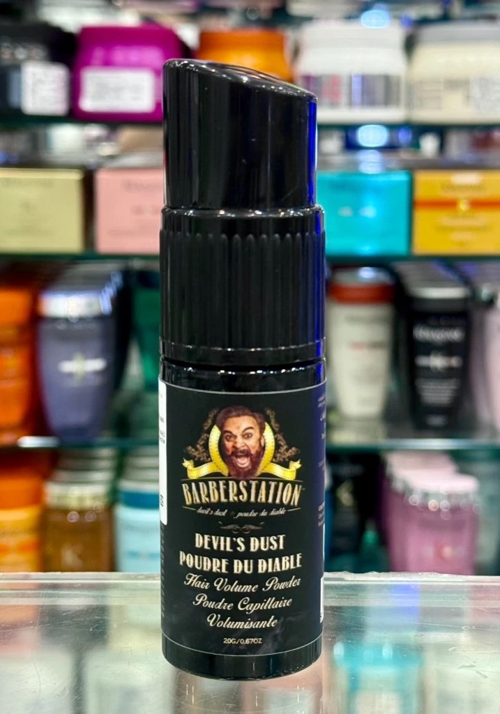 【造型品】巴博士 Barberstation 惡魔白粉20g 支撐、輕盈蓬鬆髮根。打底蓬鬆霧感、可持續一整天不扁塌 (可超取)