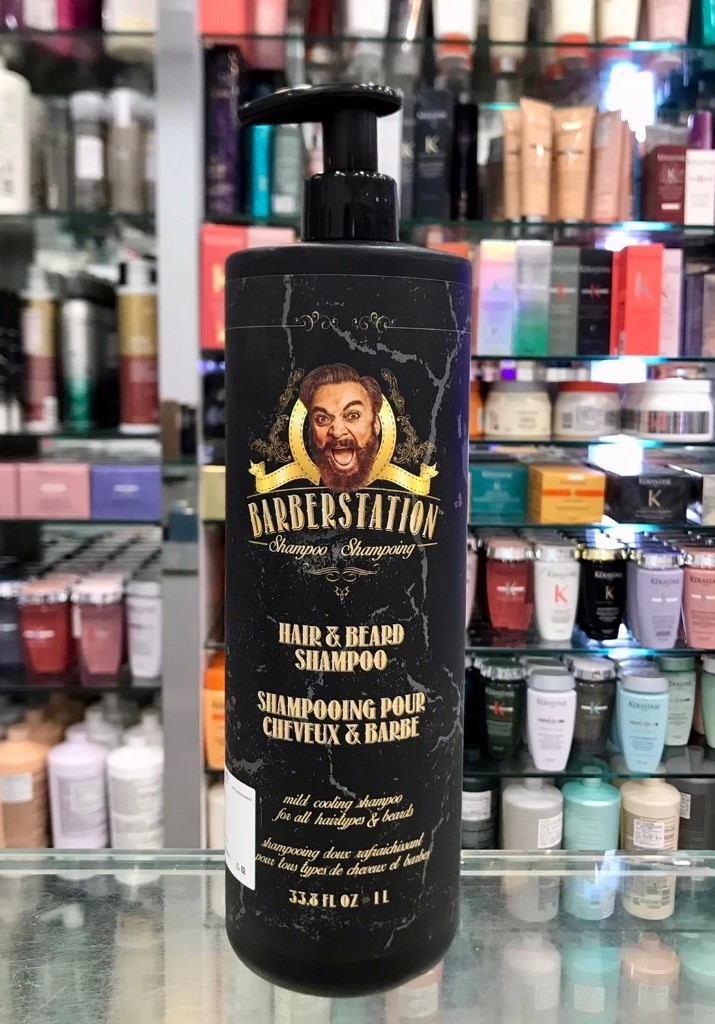 【洗髮精】巴博士 Barberstation 硬漢髮浴1000ml 溫和潔淨、任何毛髮、頭皮清爽 (可超取)
