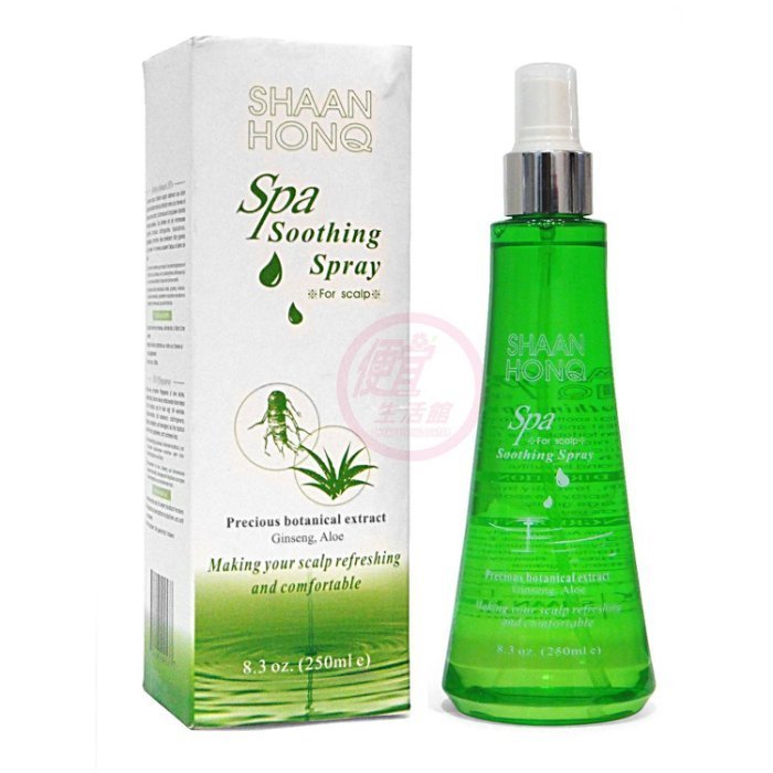 便宜生活館【頭皮調理】東芝彩電 人蔘/蘆薈Spa甦醒液250ml 敏感性/頭皮調理專用 全新公司貨 (可超取)