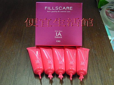 【深層護髮】日本 FORD IA紅櫻桃修護精華乳 PH值4.0 一盒5支