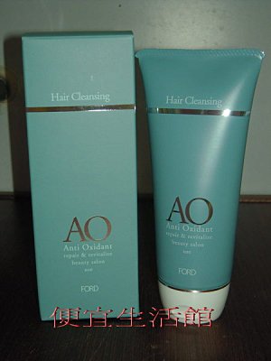 【洗髮精】日本 FORD AO-C 洗髮精200ml 針對油性頭皮專用