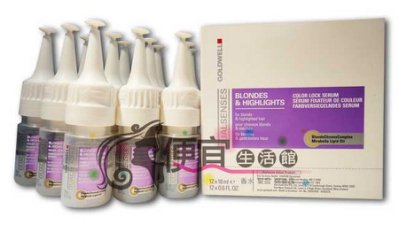 【免沖洗護髮】歌薇GOLDWELL 光纖重建劑 18ml*12 高度染後受損 另售1支特價200