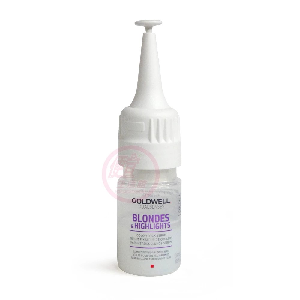 便宜生活館【免沖洗護髮】歌薇 GOLDWELL 光纖重建劑18ml(第一代) 燙染/光澤/染後髮質專用 全新公司貨 (可超取)