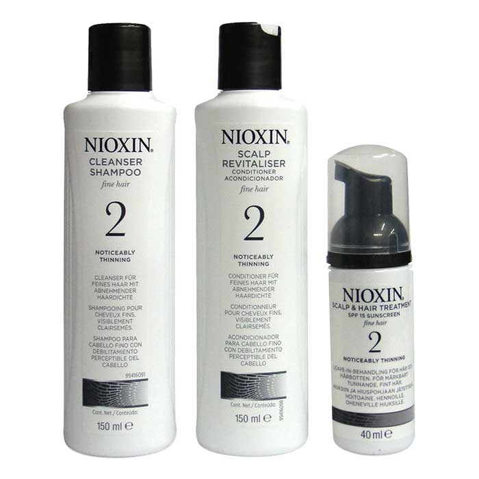【特惠組合】NIOXIN 耐奧森(麗康絲) 2號豐髮體驗組 明顯落髮/細髮專用 全新公司貨 (可超取)