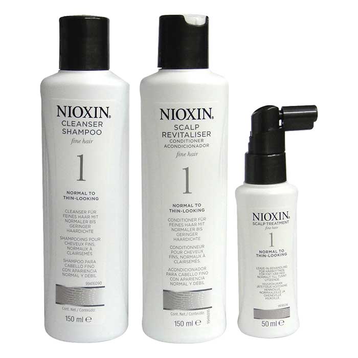 【特惠組合】NIOXIN 耐奧森(麗康絲) 1號豐髮體驗組 輕微落髮/無染燙專用 公司貨 (可超取)