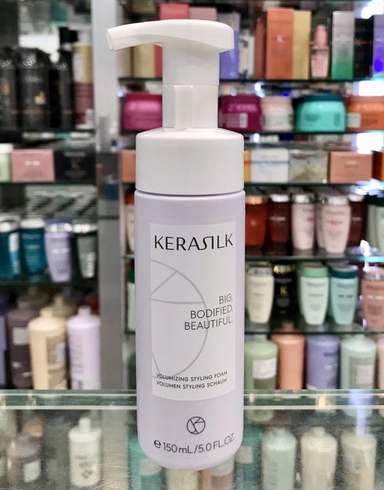 便宜生活館【造型品】歌薇 KERASILK 絲馭洸 自然蓬蓬修容泡泡150ml 蓬鬆/豐盈/美麗動人 全新公司貨 (可超取)