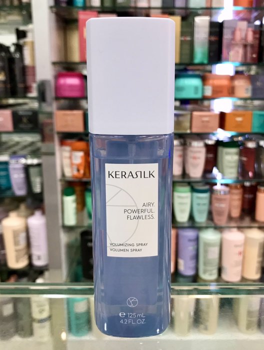 便宜生活館【免沖洗護髮】歌薇 KERASILK 絲馭洸 輕盈蓬蓬髮霧125ml 針對細軟髮/扁塌髮專用 全新公司貨 (可超取)