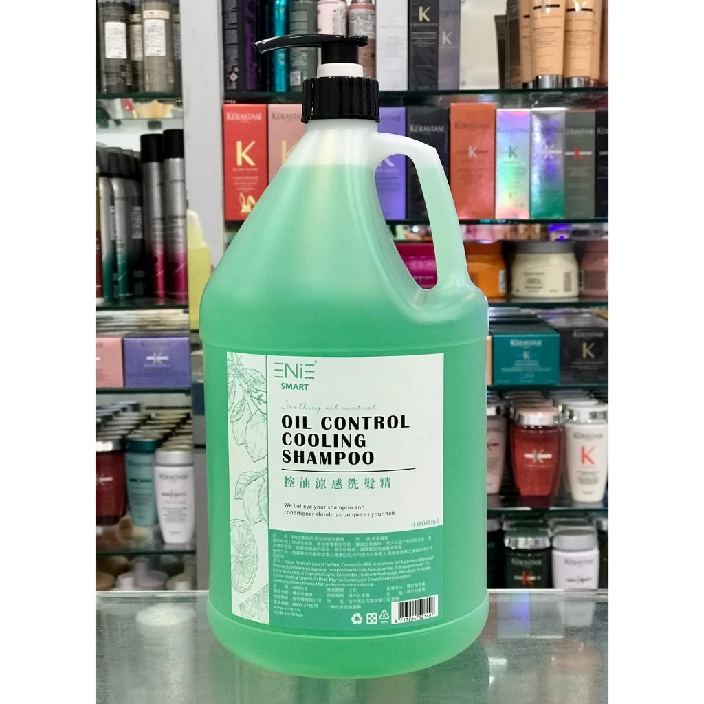 便宜生活館【洗髮精】雅如詩 涼感控油洗髮精 4000ml 涼感/頭皮潔淨感專用 全新公司貨 (可超取)