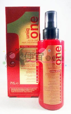【免沖洗護髮】露華濃REVLON --uniq ONE 唯一完美素150ml