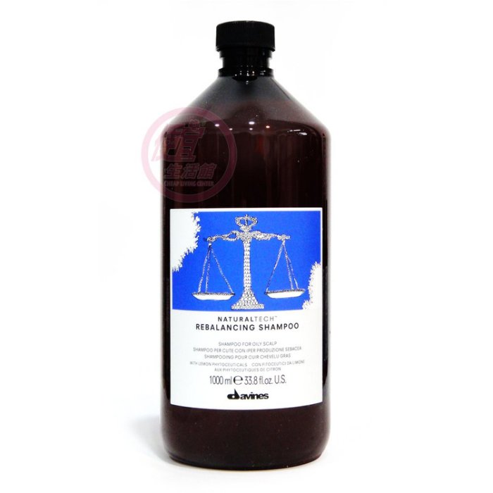 便宜生活館【洗髮精】達芬尼斯Davines 平衡控油洗髮露1000ml 油性頭皮/潔淨專用 全新公司貨