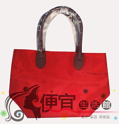 【其他】KS紅色提袋 33*22*15cm 尼龍袋磁鐵小包包 200元