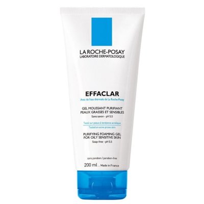 【美妝商品】LA ROCHE POSAY 理膚寶水 青春潔膚凝膠200ml 油性敏感性專用 公司貨 (可超取)